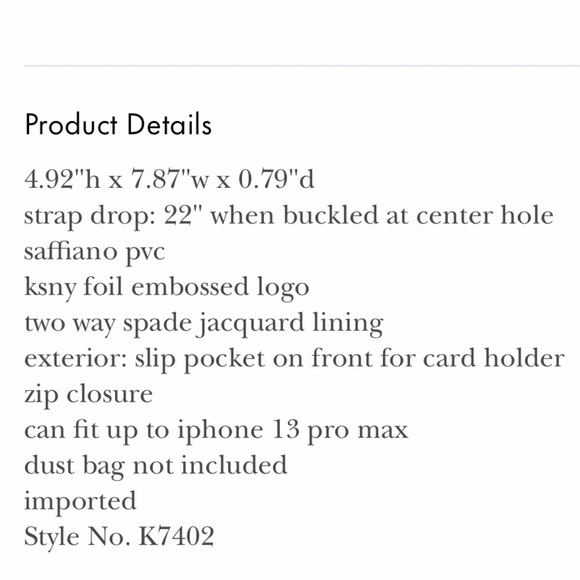 47. Kate Spade Sadie Crossbody Set in Coastal Floral - Picture 9 of 10